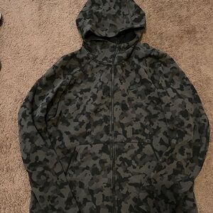 Nike Men's Black Camouflage Jacket Tech 2019